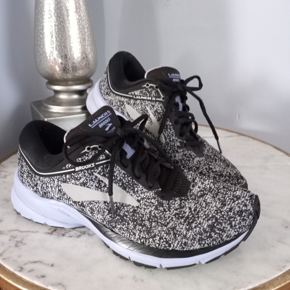 Brooks Shoes - Launch Brooks Running shoes in black and white
